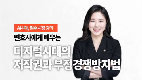 [비환급] 디지털 시대의 저작권과 부정경쟁방지법 핵심 쟁점 총정리